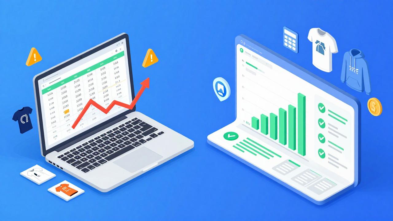 The Print-on-Demand Profit Bleed: Why Spreadsheets Are Killing Your Store